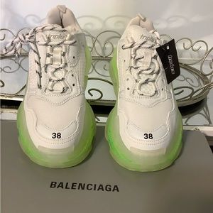 Balenciaga Triple S Clear Sole Sneakers
